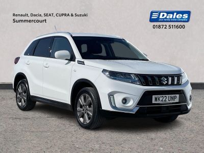 Suzuki Vitara 1.4 Boosterjet 48V Hybrid SZ-T 5dr Estate Petrol WHITE at Suzuki UCL Milton Keynes