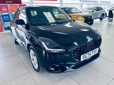 Suzuki Swift 1.2 Mild Hybrid Motion 5dr Hatchback Petrol BLACK at Suzuki UCL Milton Keynes