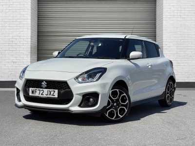 Suzuki Swift 1.4 Boosterjet 48V Hybrid Sport 5dr Hatchback Hybrid Pure White Pearl at Suzuki UCL Milton Keynes