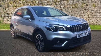 Suzuki Sx4 S-cross 1.0L SZ-T BOOSTERJET SUV 5dr Petrol Manual Euro 6 (111 bhp) SUV Petrol Silver at Suzuki UCL Milton Keynes
