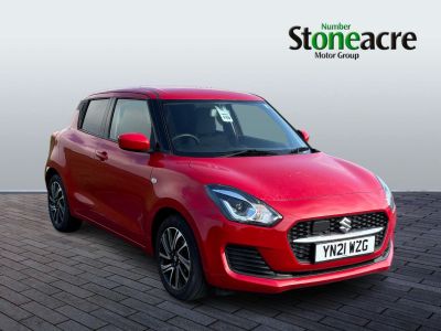 Suzuki Swift 1.2 Dualjet 83 12V Hybrid SZ-L 5dr Hatchback Hybrid Red at Suzuki UCL Milton Keynes