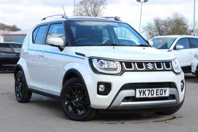 Suzuki Ignis 1.2 Dualjet 12V Hybrid SZ5 5dr CVT Hatchback Petrol White at Suzuki UCL Milton Keynes