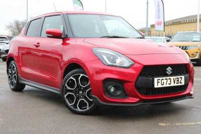 Suzuki Swift 1.4 Boosterjet 48V Hybrid Sport 5dr Hatchback Petrol Red at Suzuki UCL Milton Keynes