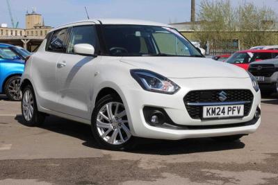Suzuki Swift 1.2 Dualjet 83 12V Hybrid SZ-T 5dr Auto Hatchback Petrol White at Suzuki UCL Milton Keynes
