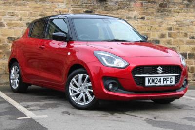 Suzuki Swift 1.2 Dualjet 83 12V Hybrid SZ-T 5dr Auto Hatchback Petrol Red at Suzuki UCL Milton Keynes