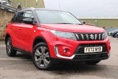Suzuki Vitara 1.4 Boosterjet 48V Hybrid SZ-T 5dr Estate Petrol Red at Suzuki UCL Milton Keynes