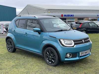 Suzuki Ignis 1.2 Dualjet MHEV SZ5 Hatchback 5dr Petrol Hybrid Manual ALLGRIP Euro 6 (s/s) (90 ps) Hatchback Hybrid Blue at Suzuki UCL Milton Keynes