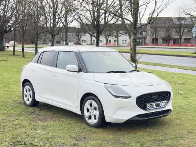 Suzuki Swift 1.2 MHEV Motion Hatchback 5dr Petrol Hybrid Manual Euro 6 (s/s) (82 ps) Hatchback Hybrid White at Suzuki UCL Milton Keynes