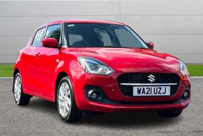 Suzuki Swift 1.2 DUALJET 83 12V HYBRID SZ-T 5DR AUTO Hatchback Petrol Red at Suzuki UCL Milton Keynes