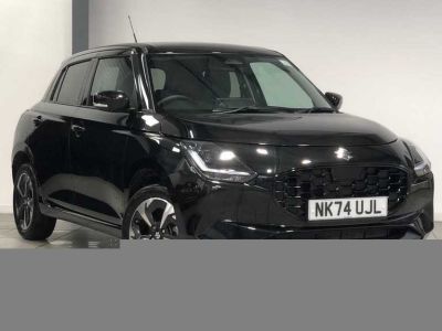 Suzuki Swift 1.2 Ultra Mhev Allgrip Hatchback Hybrid Super Black Pearl at Suzuki UCL Milton Keynes