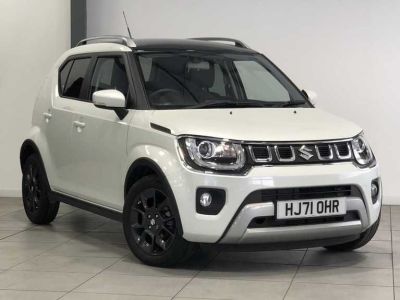 Suzuki Ignis 1.2 Sz5 Dualjet Mhev Hatchback Hybrid Pearl White Metallic at Suzuki UCL Milton Keynes