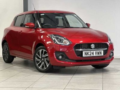 Suzuki Swift 1.2 Sz5 Dualjet Mhev Cv Hatchback Hybrid Burning Red Metallic at Suzuki UCL Milton Keynes