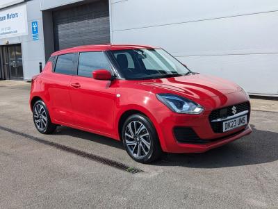 Suzuki Swift 1.2 Dualjet 83 12V Hybrid SZ-L 5dr Hatchback Petrol RED at Suzuki UCL Milton Keynes
