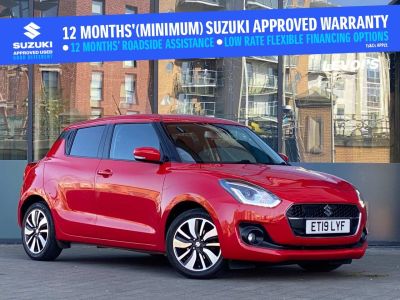 Suzuki Swift 1.0 Boosterjet SZ5 5dr Auto Hatchback Petrol Red at Suzuki UCL Milton Keynes