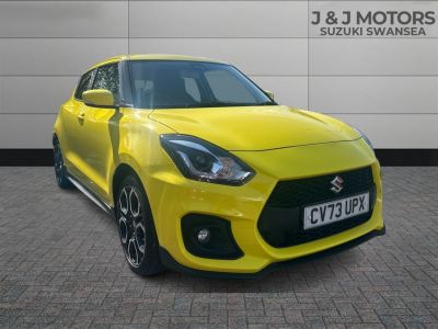Suzuki Swift 1.4 Boosterjet 48V Hybrid Sport 5dr Hatchback Petrol Yellow at Suzuki UCL Milton Keynes