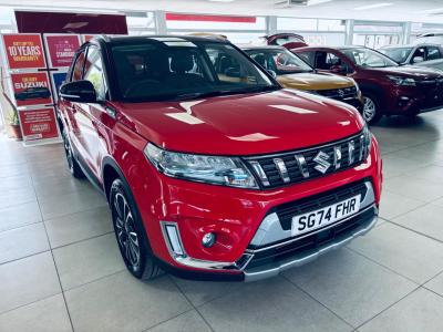 Suzuki Vitara 1.4 Boosterjet 48V Hybrid SZ5 5dr Hatchback Petrol RED at Suzuki UCL Milton Keynes