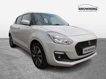 Suzuki Swift 1.2 Dualjet SHVS SZ-T 5dr Hatchback Petrol White