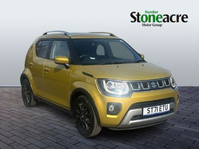 Suzuki Ignis 1.2 Dualjet MHEV SZ5 CVT Euro 6 (s/s) 5dr Hatchback Hybrid Yellow at Suzuki UCL Milton Keynes