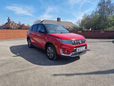 Suzuki Vitara 1.5 Hybrid SZ-T 5dr AGS Hatchback Hybrid Red at Suzuki UCL Milton Keynes