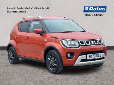 Suzuki Ignis 1.2 Dualjet 12V Hybrid SZ-T 5dr CVT Hatchback Petrol ORANGE at Suzuki UCL Milton Keynes