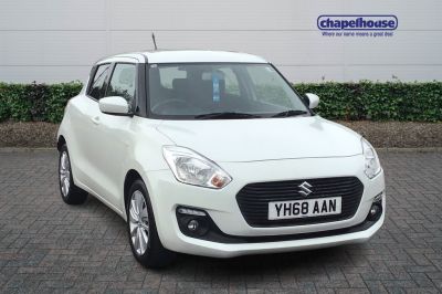 Suzuki Swift 1.0 Boosterjet SZ-T 5dr Hatchback Petrol White at Suzuki UCL Milton Keynes