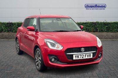 Suzuki Swift 1.2 Dualjet 83 12V Hybrid SZ5 5dr Auto Hatchback Petrol Red at Suzuki UCL Milton Keynes