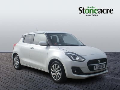 Suzuki Swift 1.2 Dualjet 83 12V Hybrid SZ5 5dr Hatchback Hybrid White at Suzuki UCL Milton Keynes