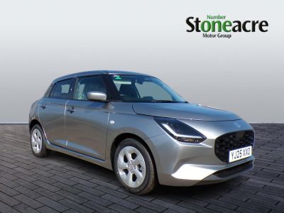 Suzuki Swift 1.2 MHEV Motion CVT Euro 6 (s/s) 5dr Hatchback Hybrid Silver at Suzuki UCL Milton Keynes