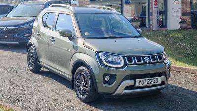 Suzuki Ignis 1.2 Dualjet MHEV SZ5 Hatchback 5dr Petrol Hybrid CVT Euro 6 (s/s) (83 ps) Hatchback Hybrid Green at Suzuki UCL Milton Keynes