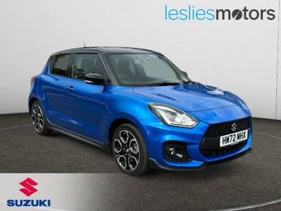 Suzuki Swift 1.4 Hatchback Sport Hatchback Petrol Speedy Blue Metallic/Black Roof at Suzuki UCL Milton Keynes