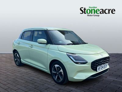 Suzuki Swift 1.2 MHEV Ultra CVT Euro 6 (s/s) 5dr Hatchback Hybrid Yellow at Suzuki UCL Milton Keynes