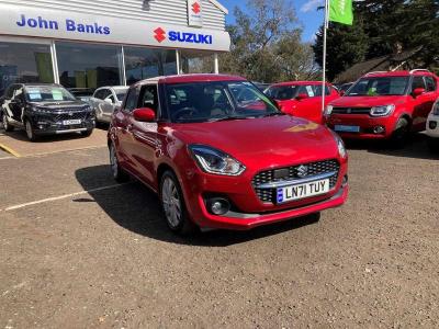 Suzuki Swift 1.2 Dualjet 83 12V Hybrid SZ-T 5dr Auto Hatchback Hybrid Red at Suzuki UCL Milton Keynes