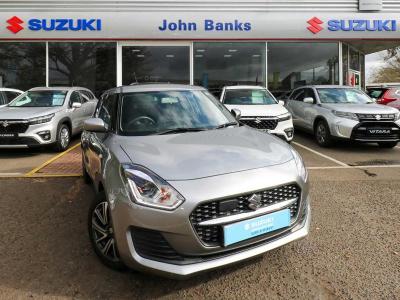 Suzuki Swift 1.2 Sz-L Dualjet Mhev Hatchback Hybrid Silver at Suzuki UCL Milton Keynes