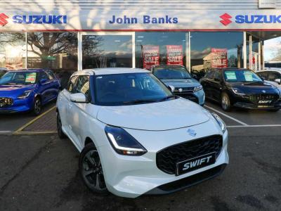 Suzuki Swift 1.2 Mild Hybrid Ultra 5dr Hatchback Hybrid White at Suzuki UCL Milton Keynes