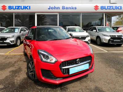 Suzuki Swift 1.2 Dualjet 83 12V Hybrid SZ-L 5dr Hatchback Hybrid Red at Suzuki UCL Milton Keynes