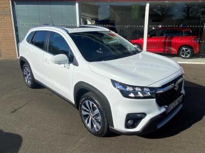 Suzuki S-Cross 1.4 48v Boosterjet Mhev Ultra Hatchback Hybrid White at Suzuki UCL Milton Keynes