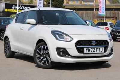 Suzuki Swift 1.2 Dualjet 83 12V Hybrid SZ5 5dr Auto Hatchback Petrol White at Suzuki UCL Milton Keynes