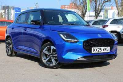 Suzuki Swift 1.2 Mild Hybrid Ultra 5dr Hatchback Petrol Blue at Suzuki UCL Milton Keynes