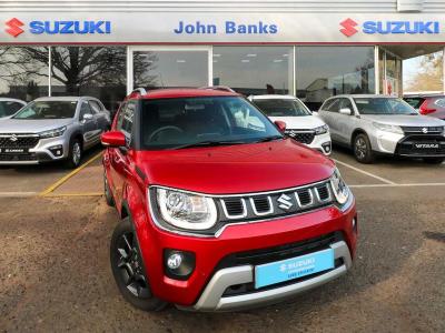 Suzuki Ignis 1.2 Sz5 Dualjet Mhev Cvt Hatchback Hybrid Red at Suzuki UCL Milton Keynes