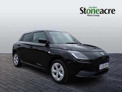 Suzuki Swift 1.2 MHEV Motion CVT Euro 6 (s/s) 5dr Hatchback Hybrid Black at Suzuki UCL Milton Keynes