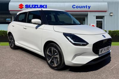 Suzuki Swift 1.2 Mild Hybrid Ultra 5dr Hatchback Petrol WHITE at Suzuki UCL Milton Keynes
