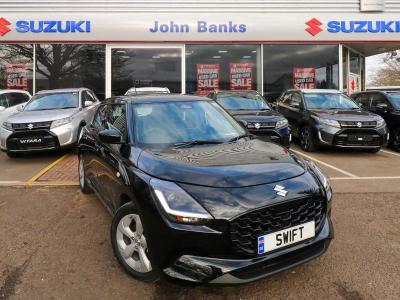 Suzuki Swift 5dr Hat 1.2 Mild Hybrid Motion Hatchback Hybrid Black at Suzuki UCL Milton Keynes