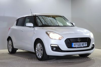 Suzuki Swift 1.0 Hatchback SZ-T Hatchback Petrol WHITE at Suzuki UCL Milton Keynes
