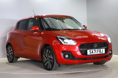 Suzuki Swift 1.2 Hatchback SZ5 Hatchback Petrol RED METALLIC at Suzuki UCL Milton Keynes