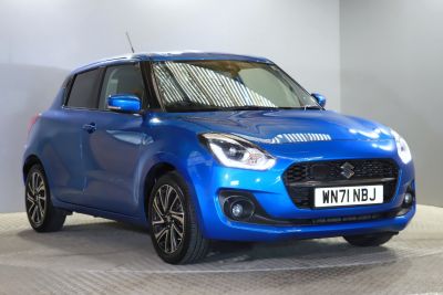 Suzuki Swift 1.2 Hatchback SZ5 Hatchback Petrol BLUE METALLIC at Suzuki UCL Milton Keynes