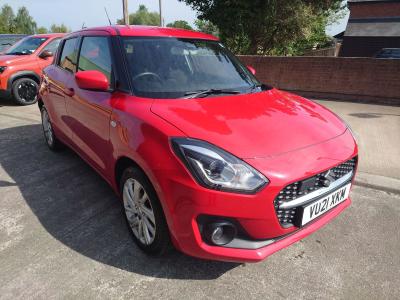 Suzuki Swift 1.2 Dualjet 83 12V Hybrid SZ-T 5dr Hatchback Petrol RED at Suzuki UCL Milton Keynes