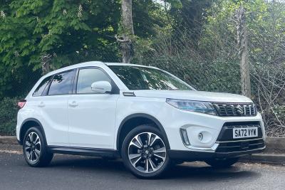 Suzuki Vitara 1.5 Hybrid SZ5 5dr AGS Hatchback Petrol/Electric Hybrid WHITE at Suzuki UCL Milton Keynes