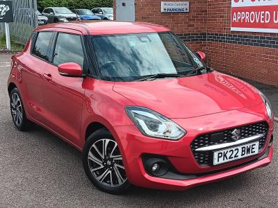 Suzuki Swift 1.2 Dualjet 83 12V Hybrid SZ5 5dr Hatchback Petrol RED at Suzuki UCL Milton Keynes