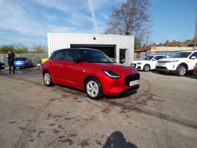 Suzuki Swift 1.2 MHEV Motion CVT Euro 6 (s/s) 5dr Hatchback Hybrid Red at Suzuki UCL Milton Keynes