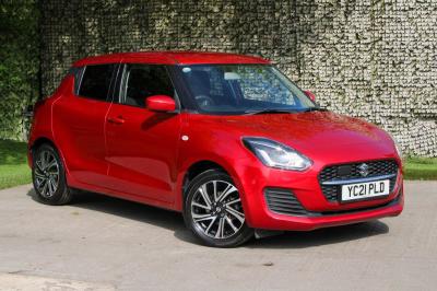 Suzuki Swift 1.2 Dualjet 83 12V Hybrid SZ-L 5dr Hatchback Petrol RED at Suzuki UCL Milton Keynes